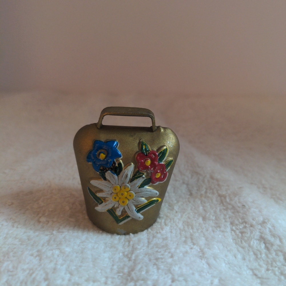 Floral Brass Decorative Accent